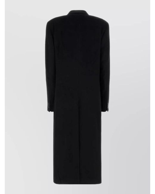 Our Legacy Black Wool Blend Coat