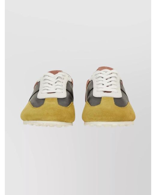 Marni Metallic Leather Low-Top Sneakers for men