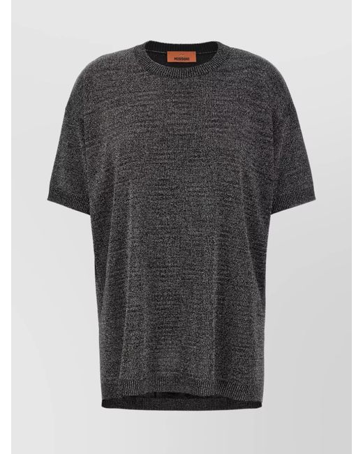 Missoni Black Fine-Knit Jumper