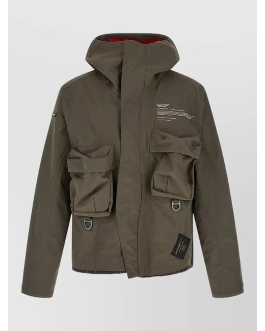 Undercover Green Technical Parka for men