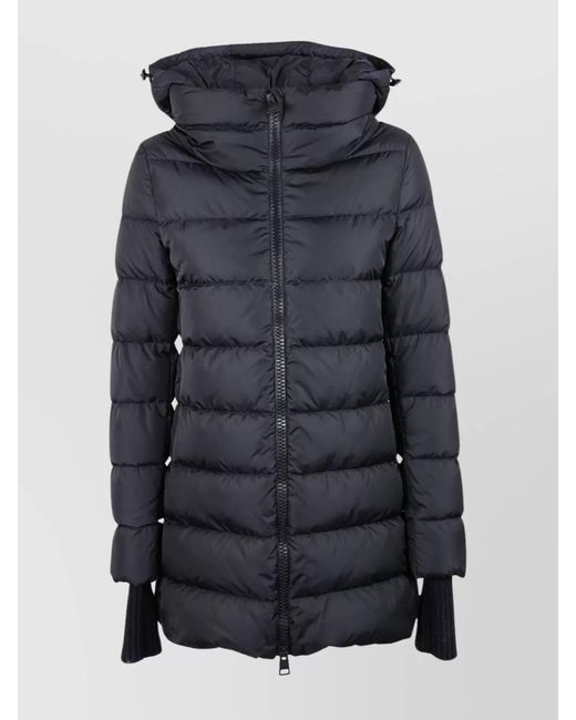 Herno Blue Down Hooded Puffer Jacket