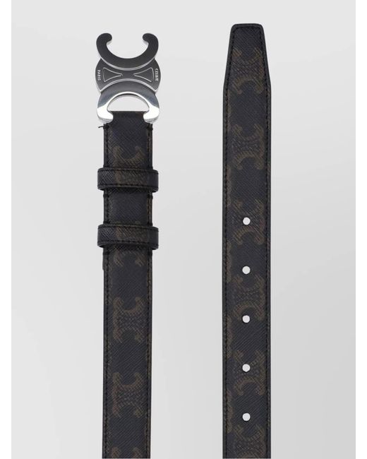Céline Multicolor Triomphe Canvas Belt for men