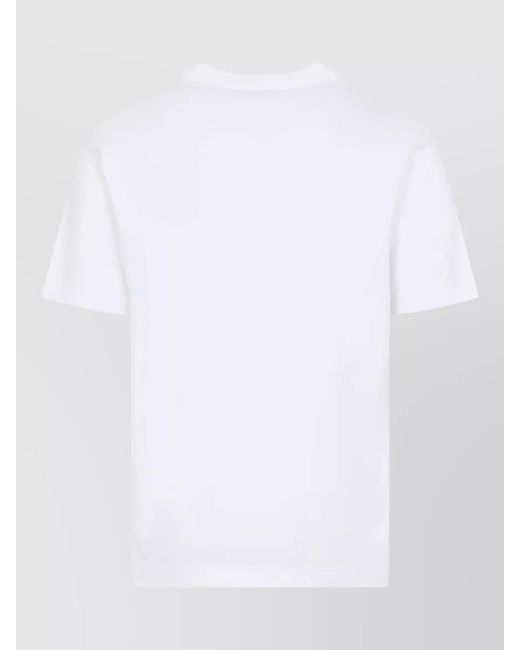 Etro White Crew Neck Roma Regular Fit T Shirt for men