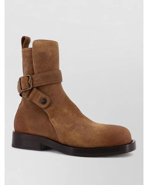 Burberry Brown Suede Boots