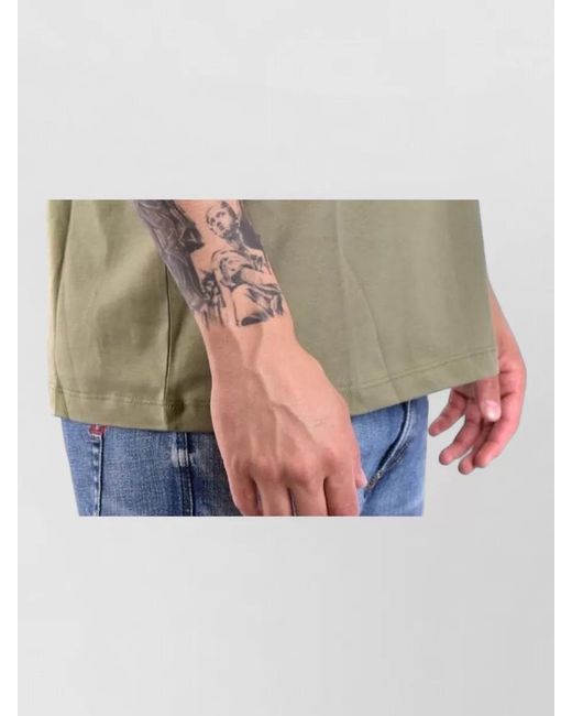 Dondup Green Cotton T-Shirt for men