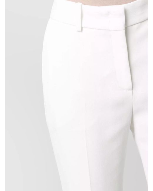Ermanno Scervino White Tailored Trousers