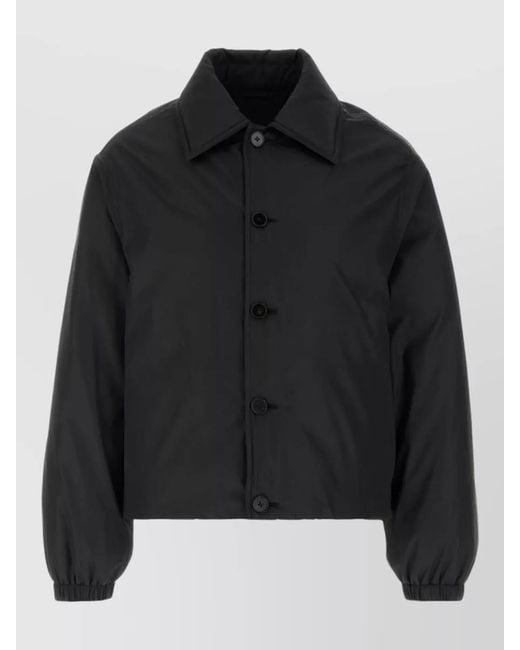 Jil Sander Black Padded Lightweight Jacket for men
