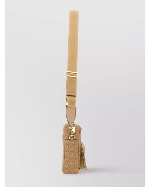 Michael Kors Natural Leather Crossbody Bag