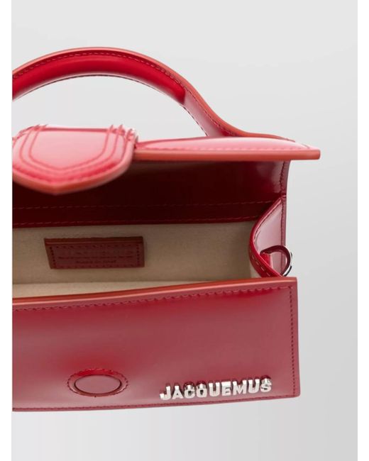 Jacquemus Red Le Bambino Leather Mini Bag