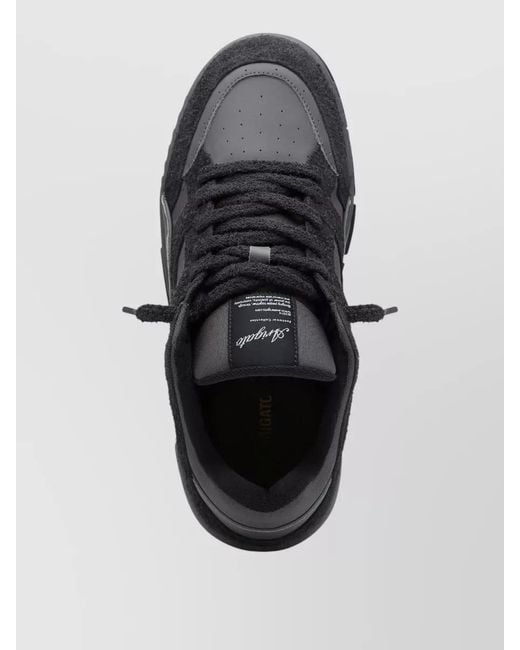 Axel Arigato Black Area Lo Sneaker Low Top Rubber Sole for men