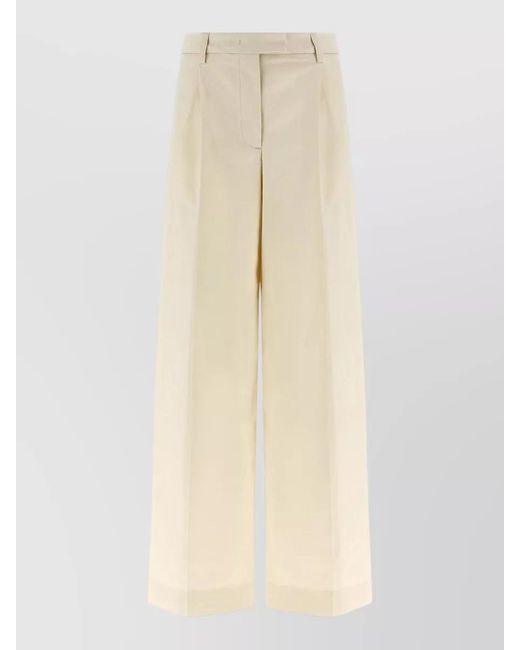 Thelatest Natural Deva Pants Belt Loops Back Side Pockets