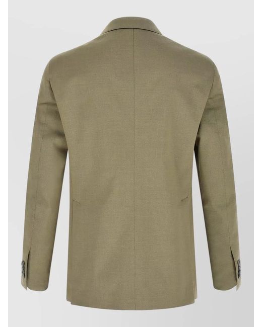 Tagliatore Green Single Breasted Suit for men