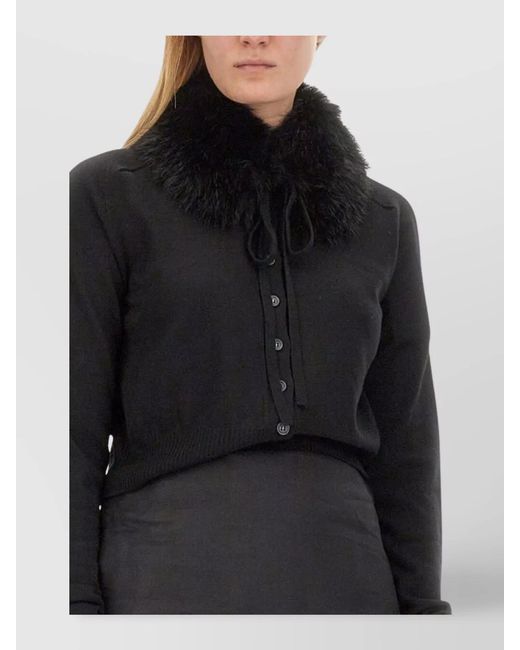 Sportmax Black Cardigan