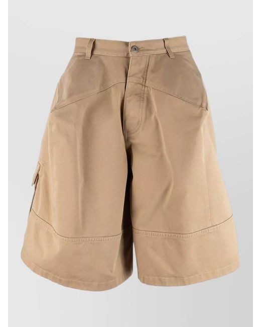 Dior Natural Cotton Loose Fit Shorts for men