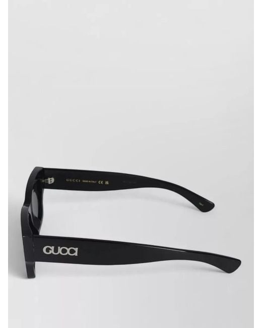 Gucci Black Sunglasses Gg1794S 001 Thick Frame for men