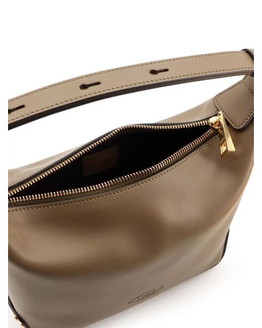 Tod's Multicolor Metal Detail Leather Mini Shoulder Bag
