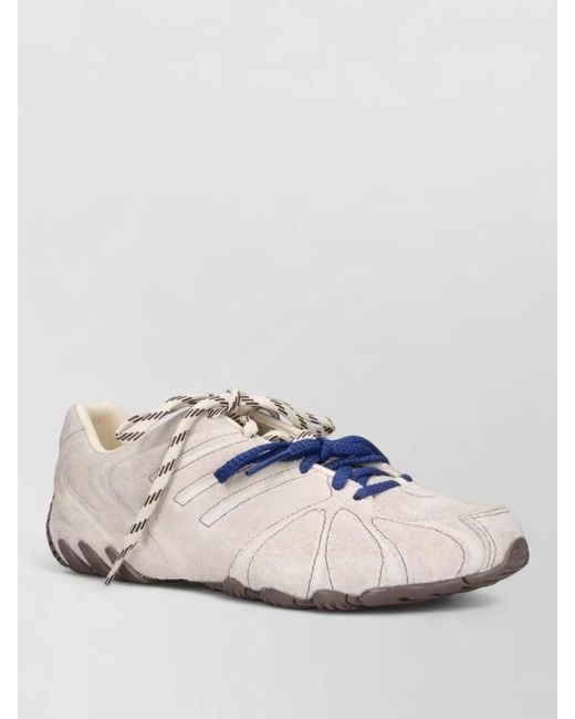Adidas Multicolor Leather Low-Top Lace-Up Shoes