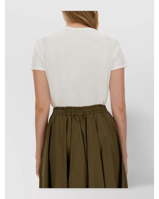 Aspesi White Cotton T-Shirt