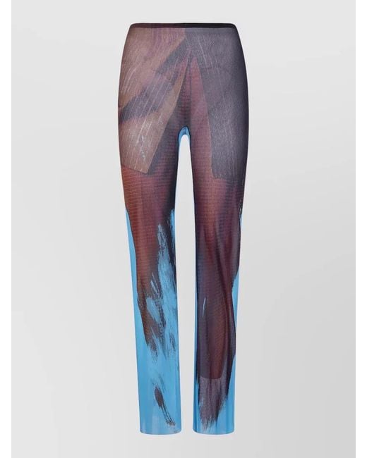 Jean Paul Gaultier Blue Slim-Fit Trousers