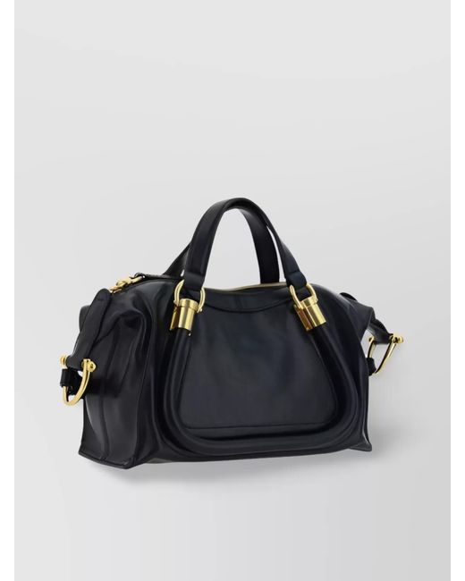 Chloé Blue Leather Shoulder Bag