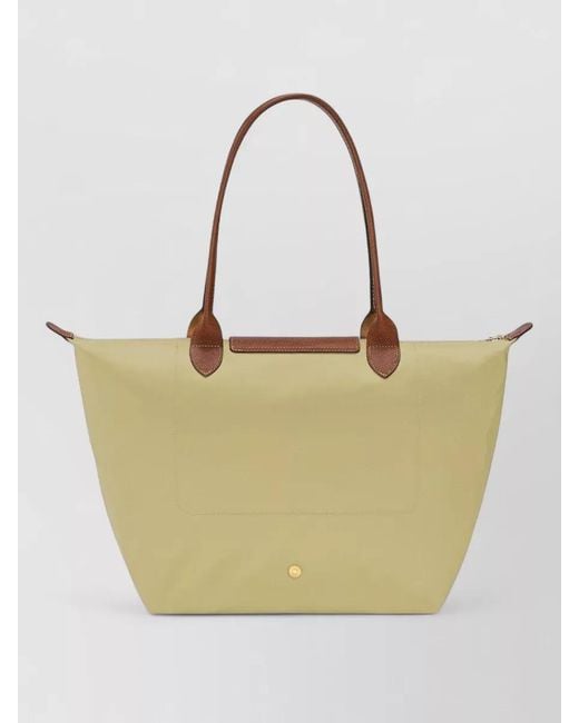 Longchamp Natural Le Pliage Original L Tote Bag