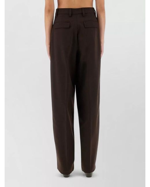 Thelatest Black C Axel Pants Straight Wide Leg