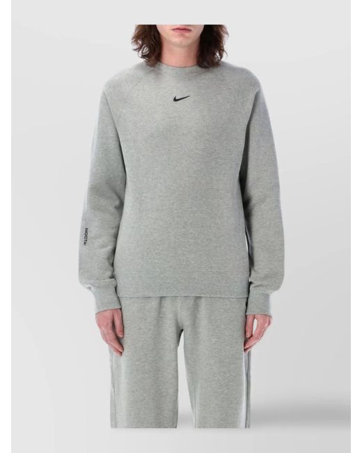 Nike Gray Nrg Nocta Cs Crew Flc Sweater for men