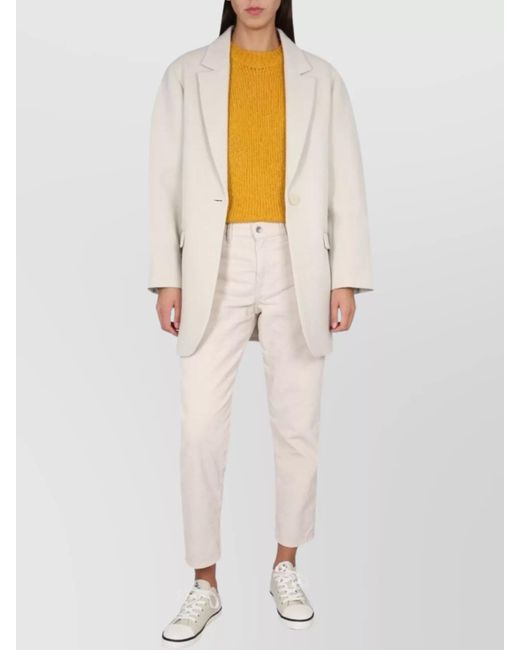 Isabel Marant White Jacket Jilinka Long Sleeves
