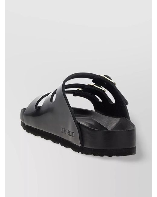 Birkenstock Black Patent Leather Sandals