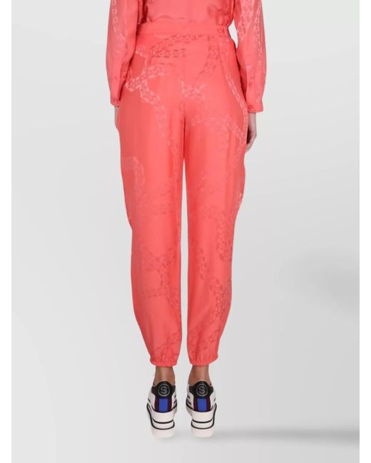 Stella McCartney Silk Blend Tapered Trousers