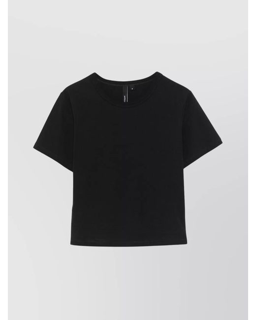 Entire studios Black Cotton Jersey T-Shirt