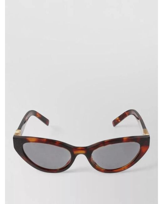 Miu Miu Metallic Sunglasses 0Mu A04S 21C40O Cat Eye