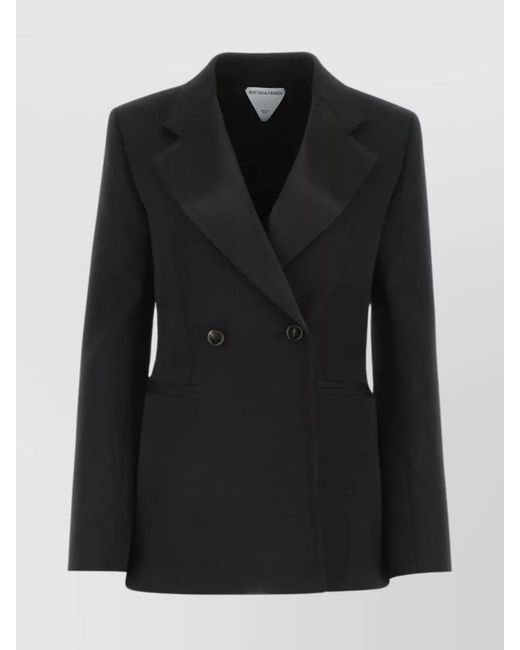 Bottega Veneta Black Wool Blazer
