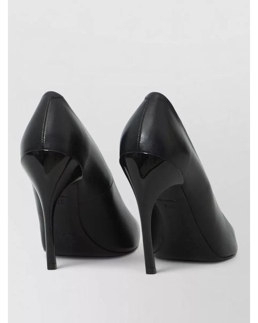 Roger Vivier Black Choc Pointed Pumps Trompette Heel Nappa