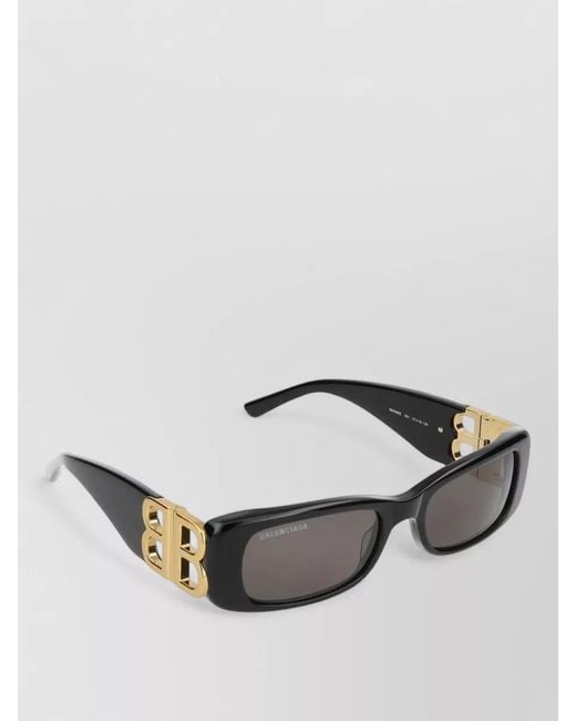 Balenciaga Multicolor Sunglasses Bb0096S 001 Square Frame