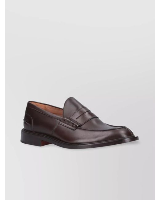 Tricker's Brown Leather Loafers for men