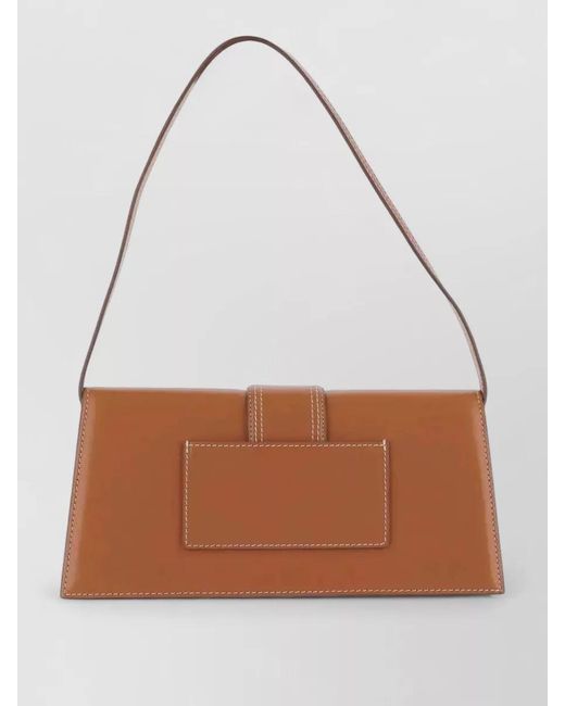 Jacquemus Brown Le Bambino Leather Shoulder Bag