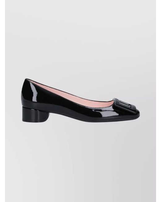 Roger Vivier Multicolor Patent Leather Ballerina Shoes