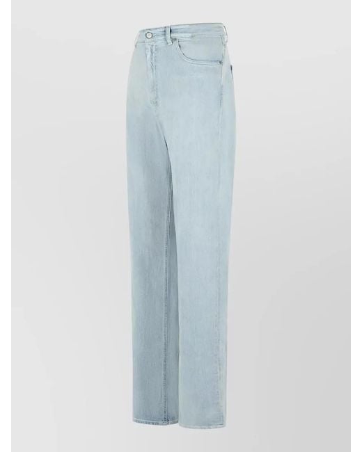 MM6 by Maison Margiela Blue Denim Straight-Leg Jeans for men
