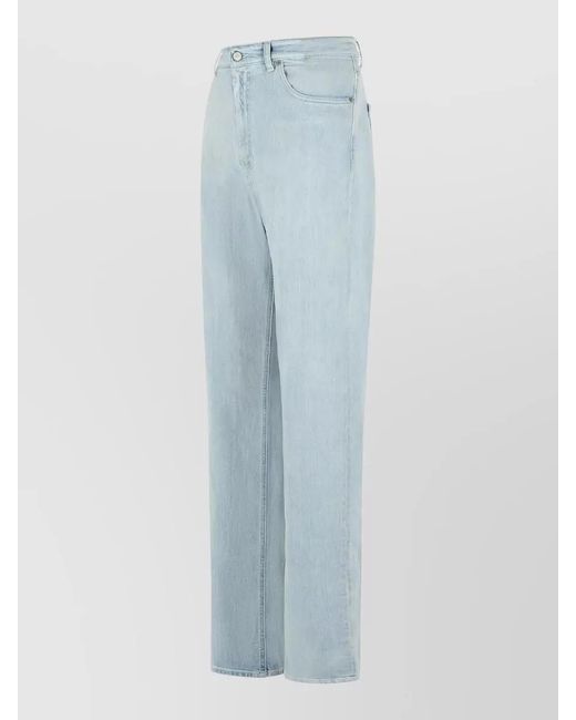 MM6 by Maison Margiela Blue Denim Straight-Leg Jeans for men