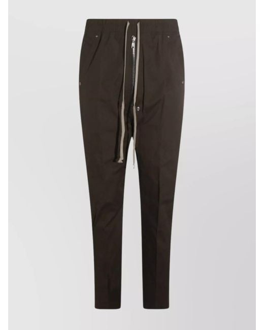 Rick Owens Multicolor Trousers Featuring Elastic Waistband And Pockets for men
