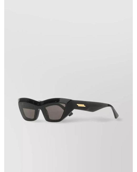 Bottega Veneta Black Cat Eye Sunglasses