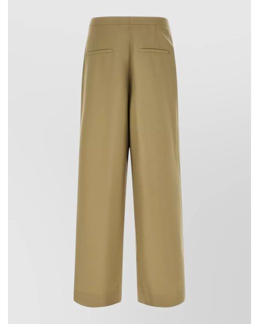 Dries Van Noten Natural Wide-Leg Trousers for men