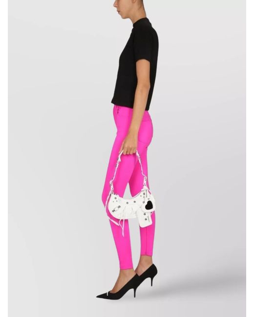 Balenciaga Pink Skinny Trousers