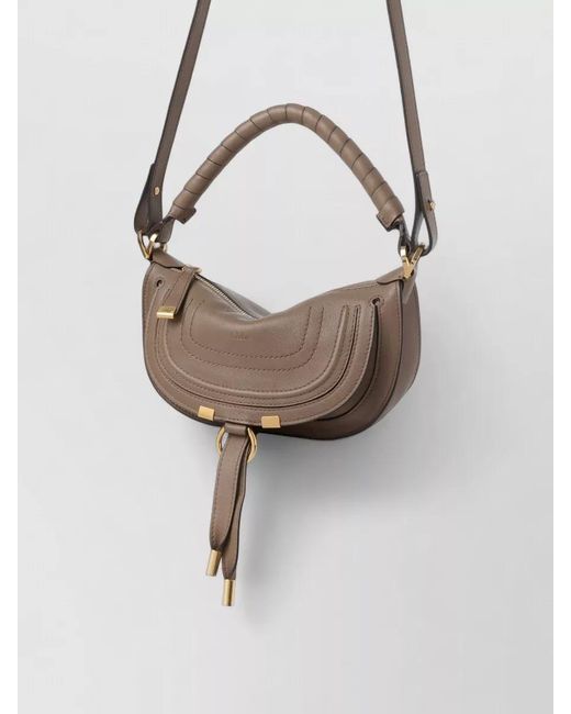 Chloé Multicolor Marcie Mini Leather Shoulder Bag