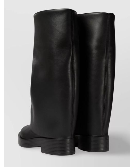 Casadei Black Charlie Layered Boots