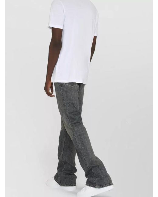 Dondup White Cotton Crew Neck T Shirt Short Sleeves for men