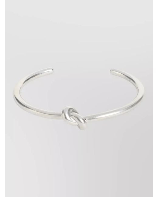Céline Multicolor Open Cuff Bracelet Knot Detail Curved Design for men