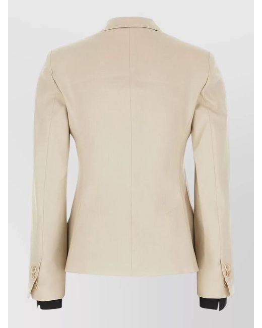 Max Mara Natural Double Breasted Jacket And Waistcoat Tailoring
