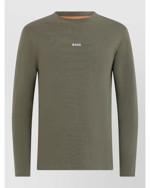 Boss Green Long Sleeve Cotton Stretch Shirt for men